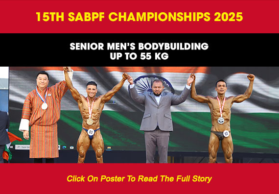 SENIOR MEN'S BODYBUILDING UP TO 55 KG...